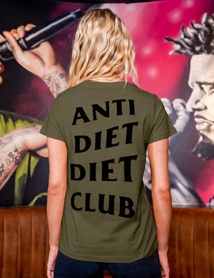 
                  
                    Load image into Gallery viewer, ADDC Women&amp;#39;s Logo T-Shirt - Army
                  
                