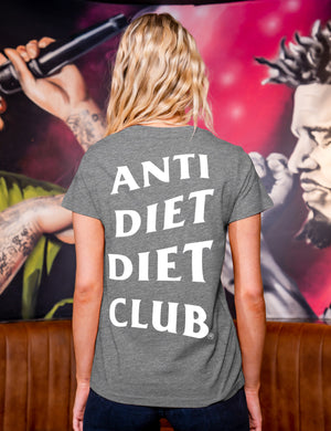 
                  
                    Load image into Gallery viewer, ADDC Women&amp;#39;s Logo T-Shirt - Grey Marle
                  
                