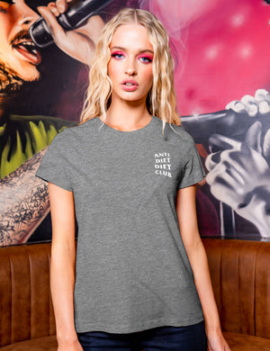 
                  
                    Load image into Gallery viewer, ADDC Women&amp;#39;s Logo T-Shirt - Grey Marle
                  
                