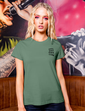 
                  
                    Load image into Gallery viewer, ADDC Women&amp;#39;s Logo T-Shirt - Sage
                  
                