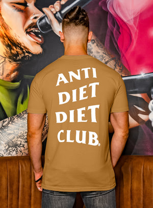 
                  
                    Load image into Gallery viewer, ADDC Men&amp;#39;s Logo T-Shirt - Camel
                  
                