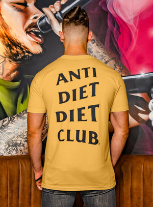 
                  
                    Load image into Gallery viewer, ADDC Men&amp;#39;s Logo T-Shirt - Mustard
                  
                