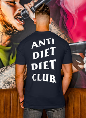 
                  
                    Load image into Gallery viewer, ADDC Men&amp;#39;s Logo T-Shirt - Navy
                  
                