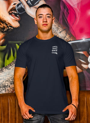 
                  
                    Load image into Gallery viewer, ADDC Men&amp;#39;s Logo T-Shirt - Navy
                  
                