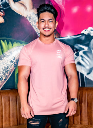 
                  
                    Load image into Gallery viewer, ADDC Men&amp;#39;s Logo T-Shirt - Rose
                  
                