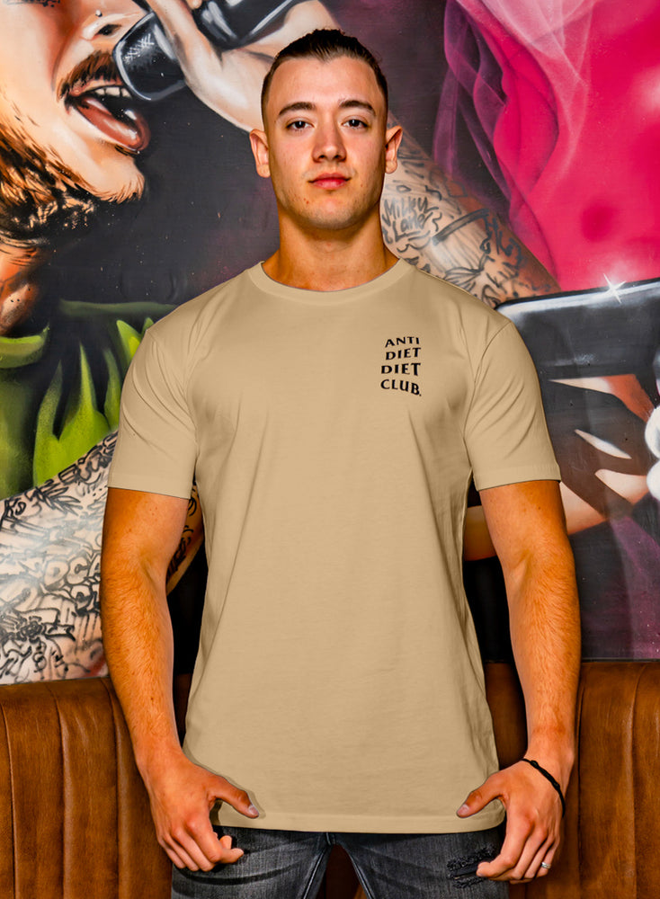 ADDC Men's Logo T-Shirt - Tan