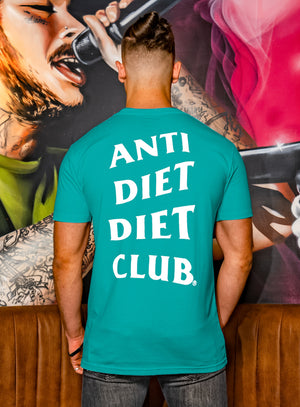 
                  
                    Load image into Gallery viewer, ADDC Men&amp;#39;s Logo T-Shirt - Teal
                  
                