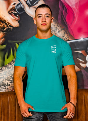 
                  
                    Load image into Gallery viewer, ADDC Men&amp;#39;s Logo T-Shirt - Teal
                  
                
