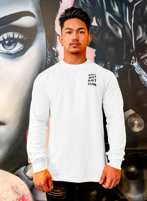 
                  
                    Load image into Gallery viewer, ADDC Long Sleeve T-Shirt - White
                  
                