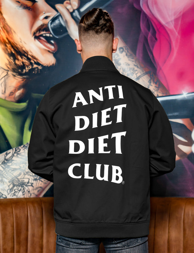 
                  
                    Load image into Gallery viewer, ADDC Bomber Jacket - Black
                  
                