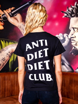 
                  
                    Load image into Gallery viewer, ADDC Women&amp;#39;s Logo T-Shirt - Black
                  
                