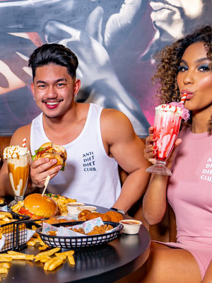 
                  
                    Load image into Gallery viewer, Cheat Day ADDC Lowdown Tank - White
                  
                